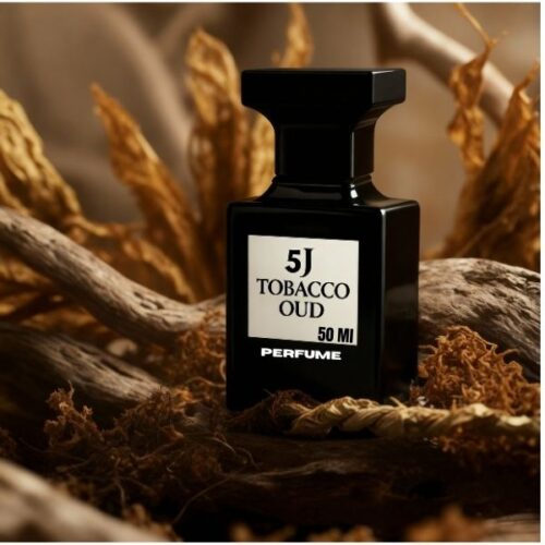 Tobacco Oud by 5J Fragrance Luxury Perfume for Men Long Lasting Warm Spicy Woody Scent